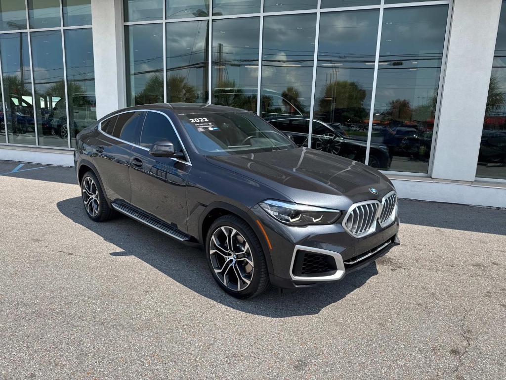 used 2022 BMW X6 car, priced at $56,881
