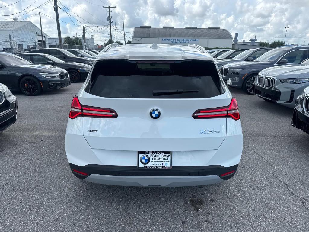 new 2025 BMW X3 car, priced at $55,960