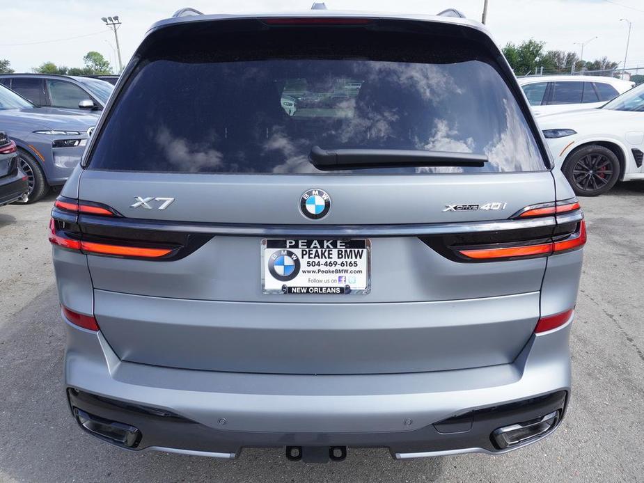 new 2025 BMW X7 car, priced at $106,235