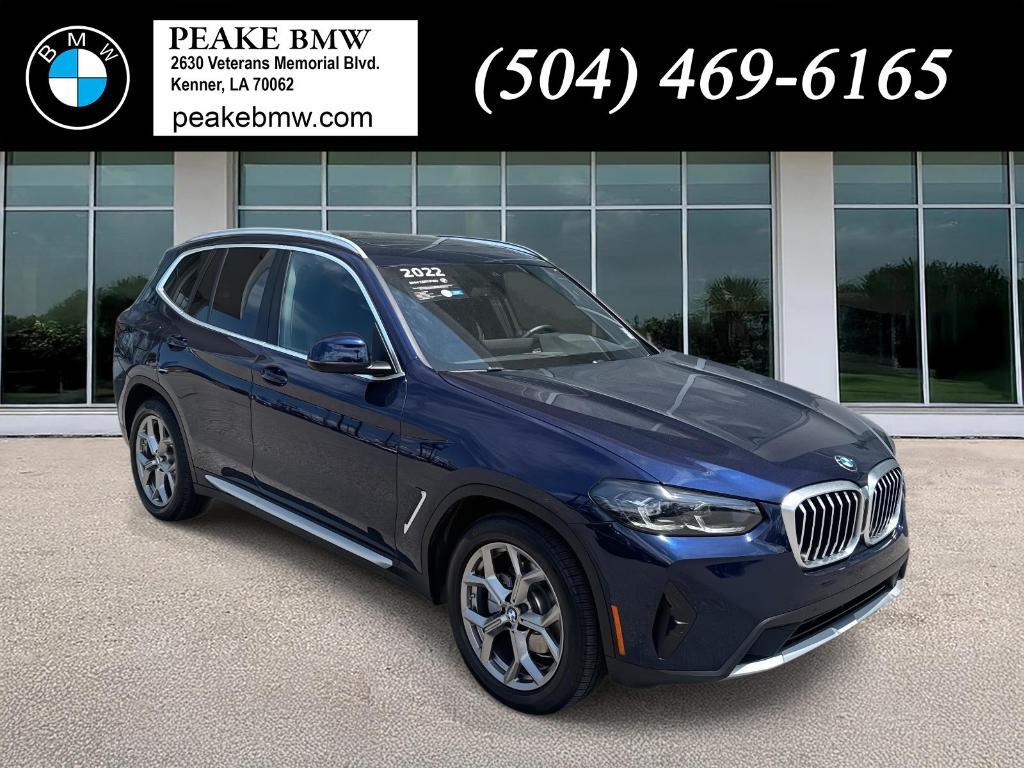 used 2022 BMW X3 car, priced at $36,891