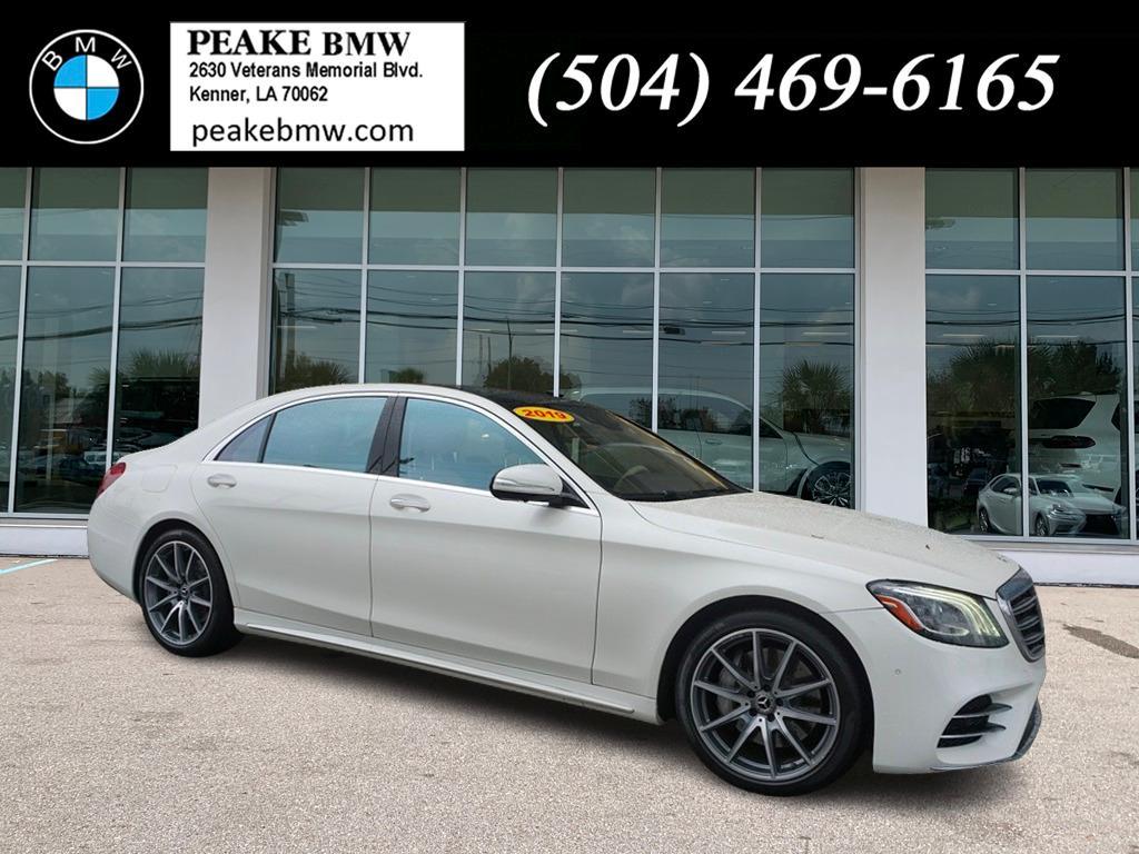 used 2019 Mercedes-Benz S-Class car, priced at $36,553