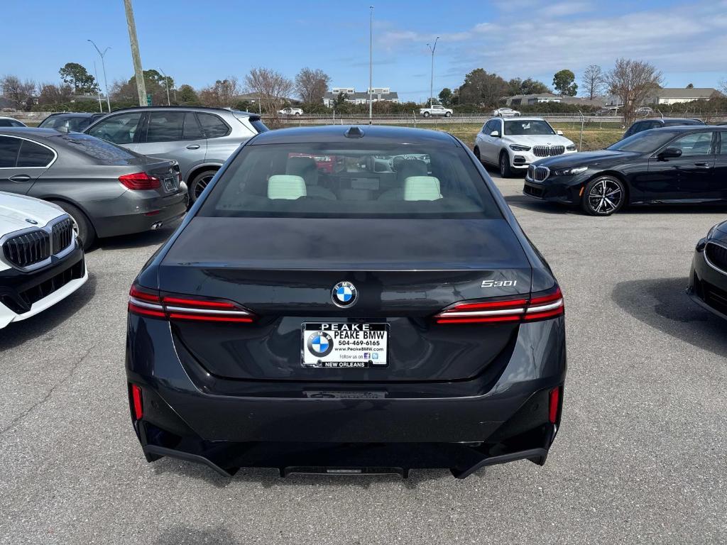 new 2025 BMW 530 car, priced at $66,870