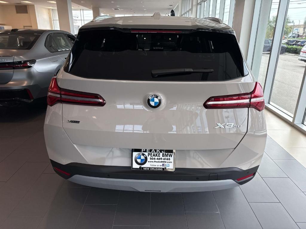new 2025 BMW X3 car, priced at $54,460
