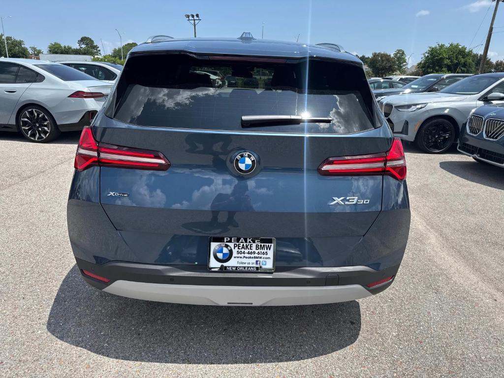 new 2025 BMW X3 car, priced at $54,585