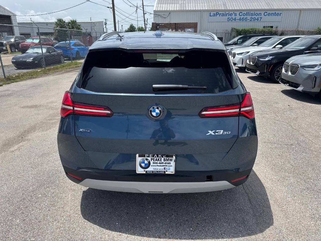 new 2025 BMW X3 car, priced at $56,585