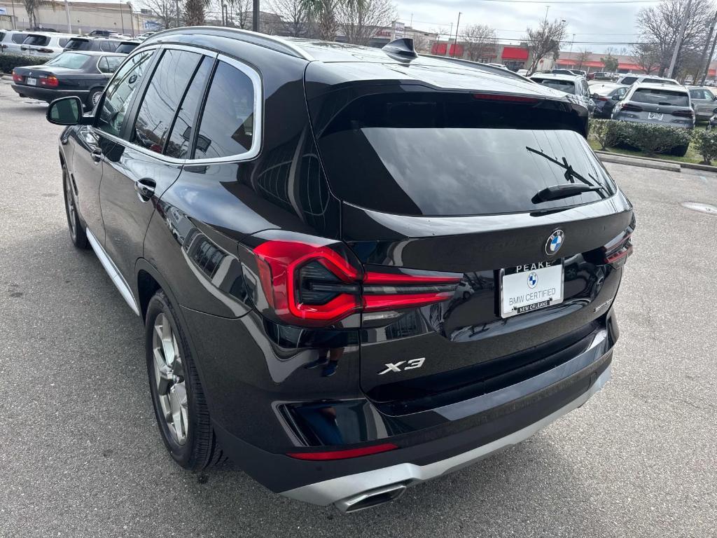 used 2022 BMW X3 car, priced at $34,481