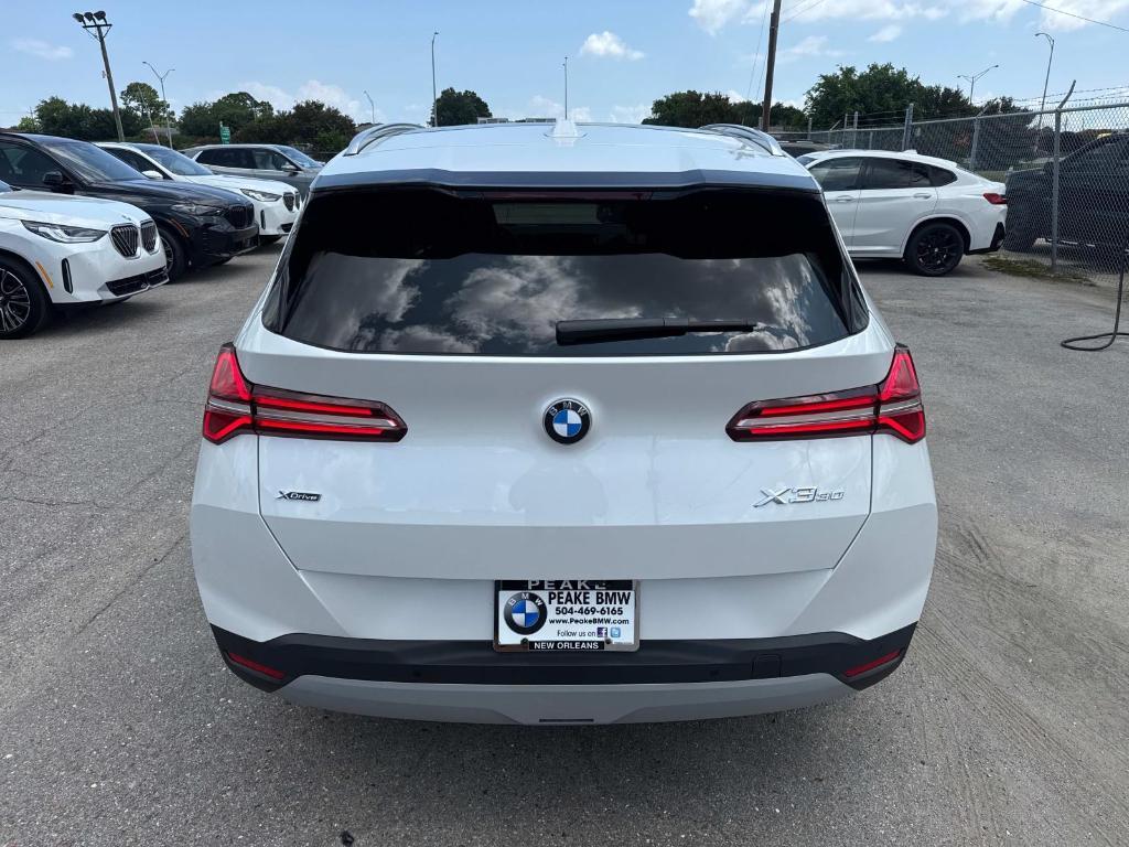 new 2025 BMW X3 car, priced at $56,585