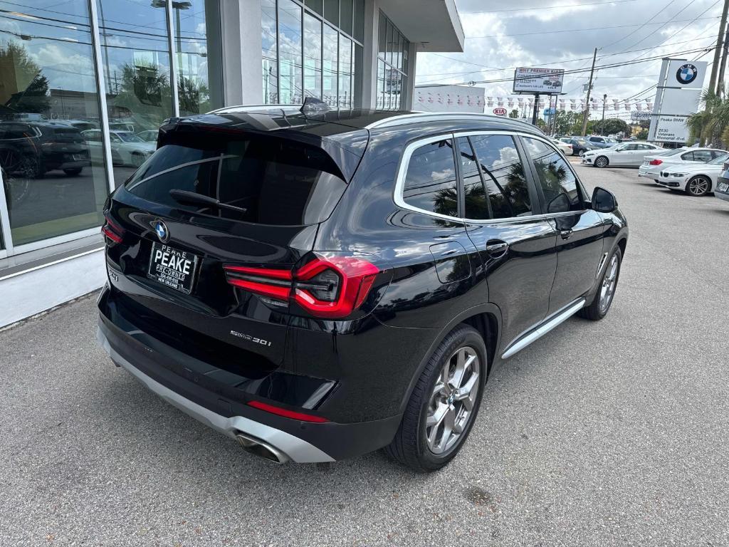 used 2022 BMW X3 car, priced at $29,651
