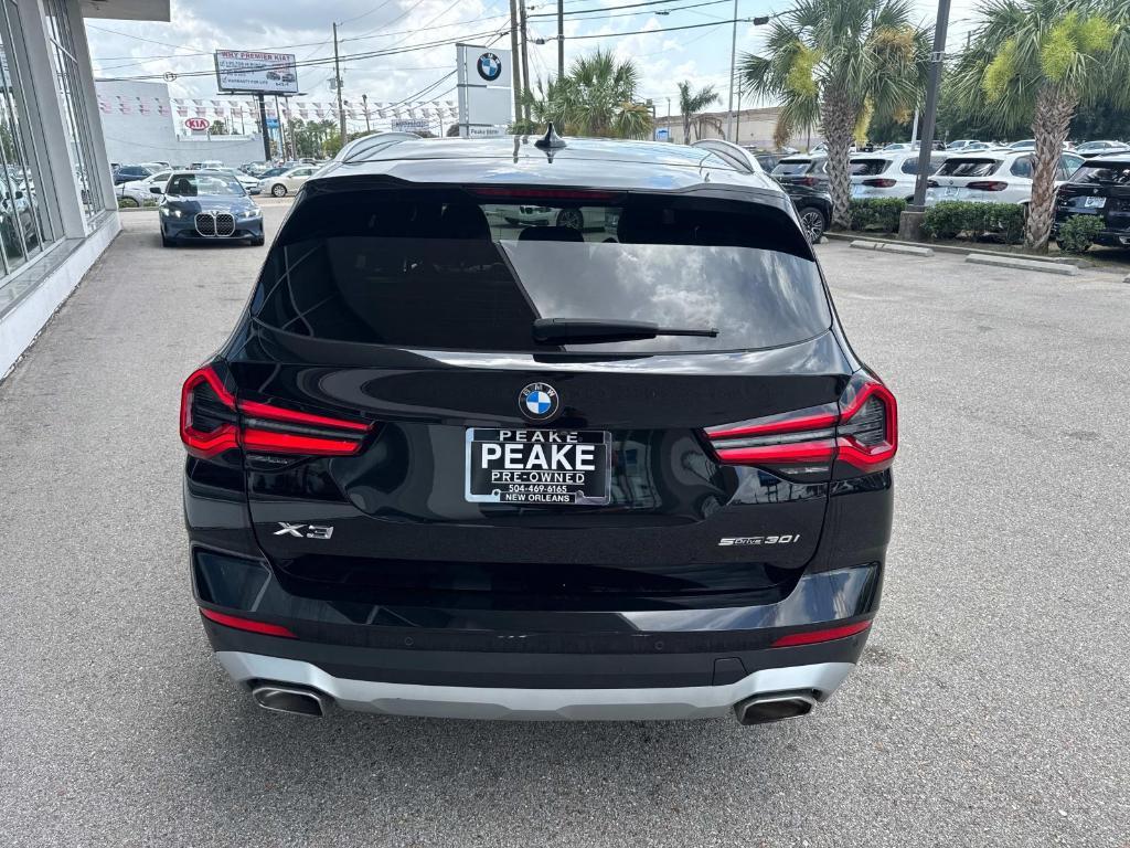 used 2022 BMW X3 car, priced at $29,651