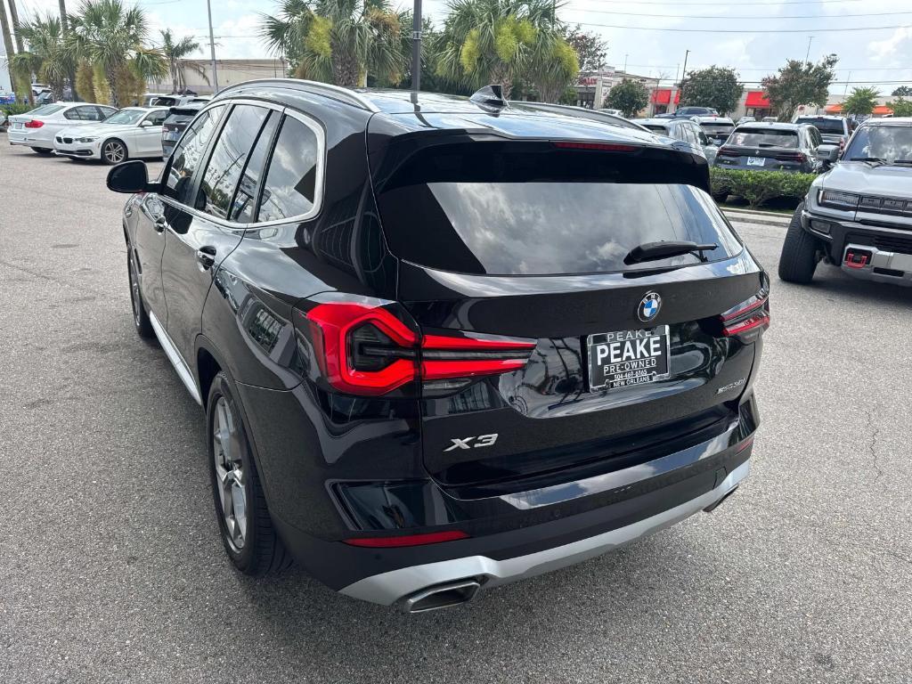 used 2022 BMW X3 car, priced at $29,651