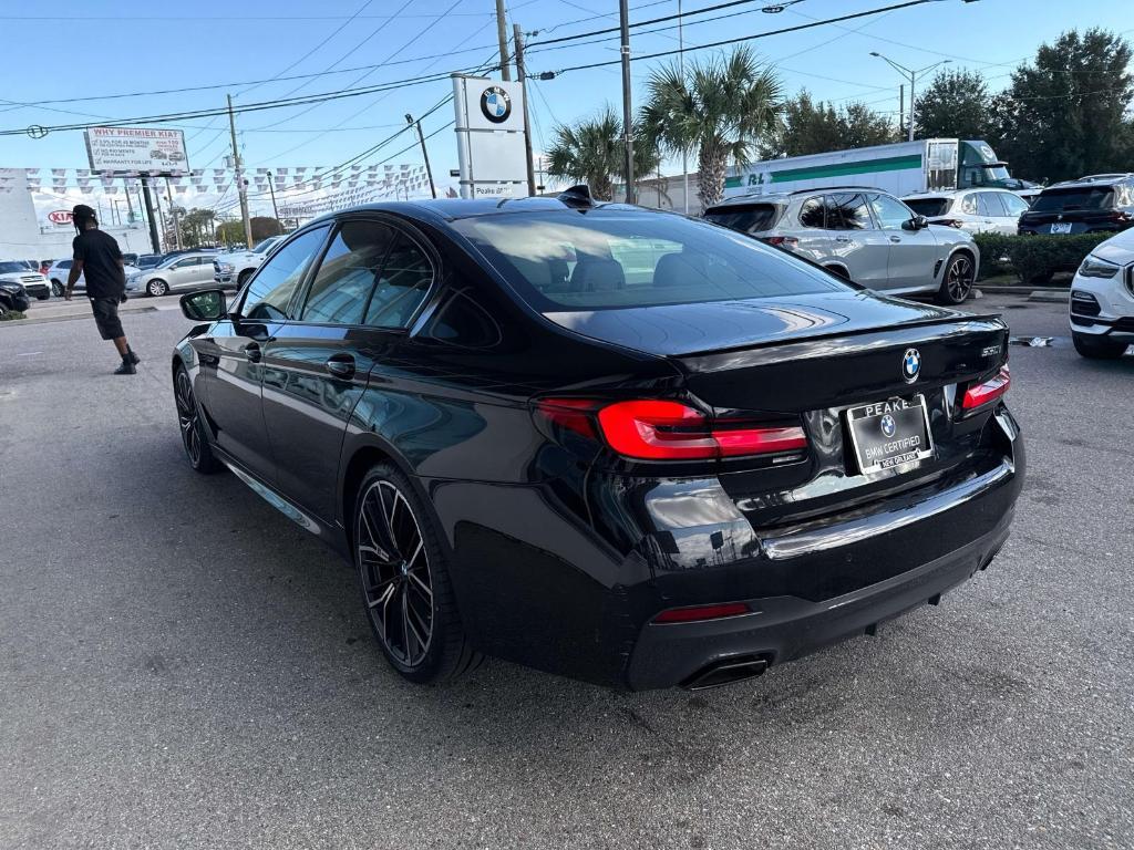 used 2023 BMW 530 car, priced at $44,491