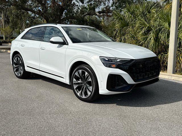 new 2025 Audi Q8 car, priced at $81,595