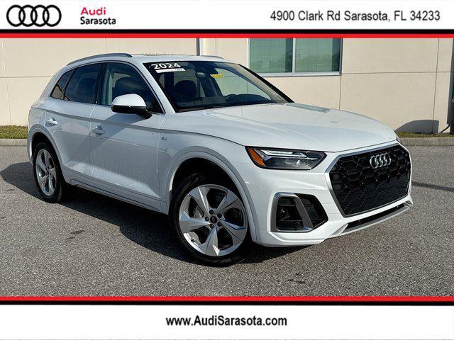 used 2024 Audi Q5 car, priced at $49,988