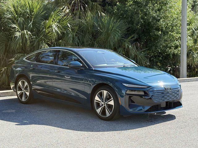 new 2025 Audi A6 e-tron car, priced at $75,485