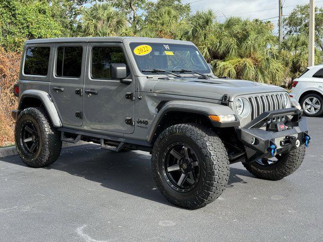 used 2022 Jeep Wrangler Unlimited car, priced at $57,788