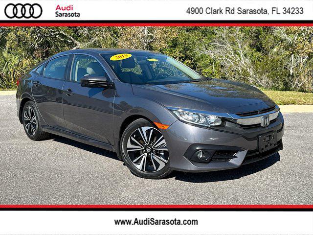 used 2018 Honda Civic car, priced at $19,588