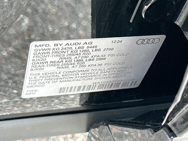 new 2025 Audi Q5 car, priced at $53,650