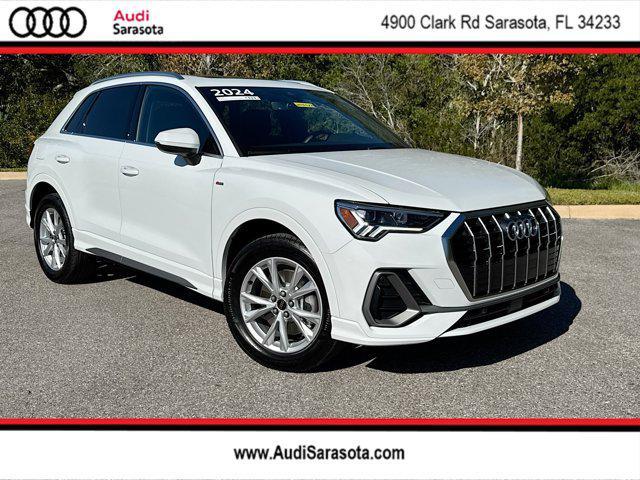 used 2024 Audi Q3 car, priced at $39,988