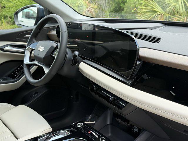 new 2025 Audi Q6 e-tron car, priced at $76,260