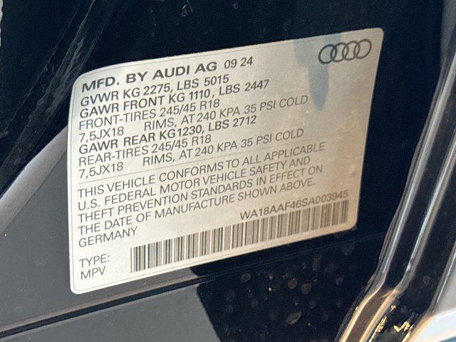 new 2025 Audi A4 allroad car, priced at $54,625