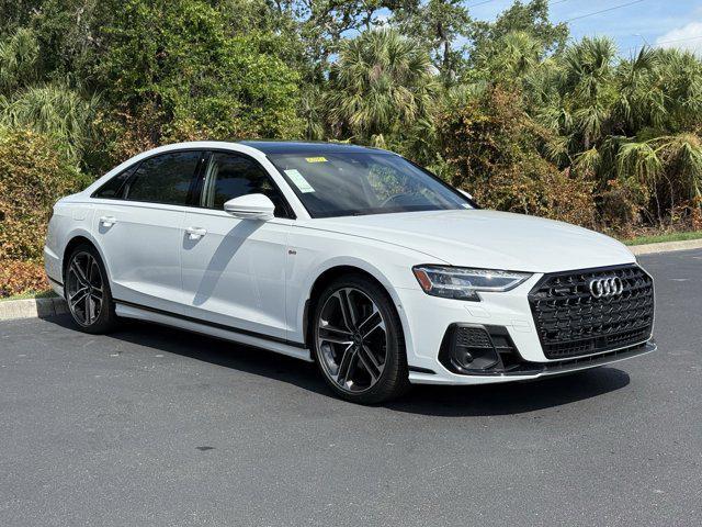 new 2025 Audi A8 car, priced at $103,525