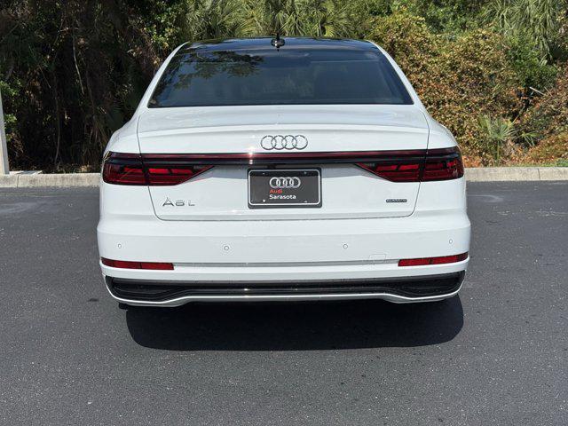new 2025 Audi A8 car, priced at $103,525