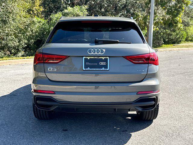 used 2024 Audi Q3 car, priced at $42,988