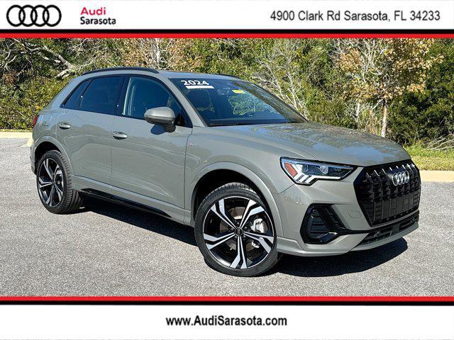 used 2024 Audi Q3 car, priced at $42,988