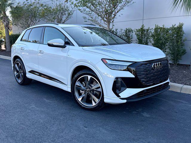 new 2025 Audi Q4 e-tron car, priced at $60,925