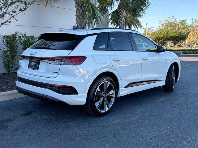 new 2025 Audi Q4 e-tron car, priced at $60,925