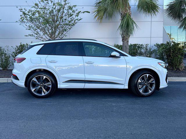 new 2025 Audi Q4 e-tron car, priced at $60,925