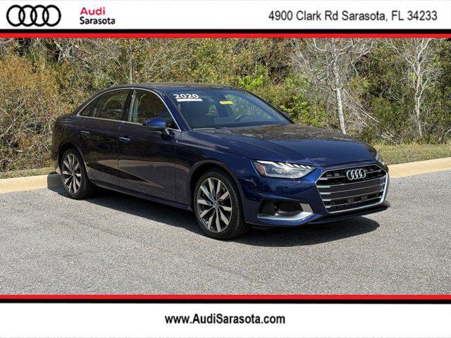 used 2020 Audi A4 car, priced at $23,988