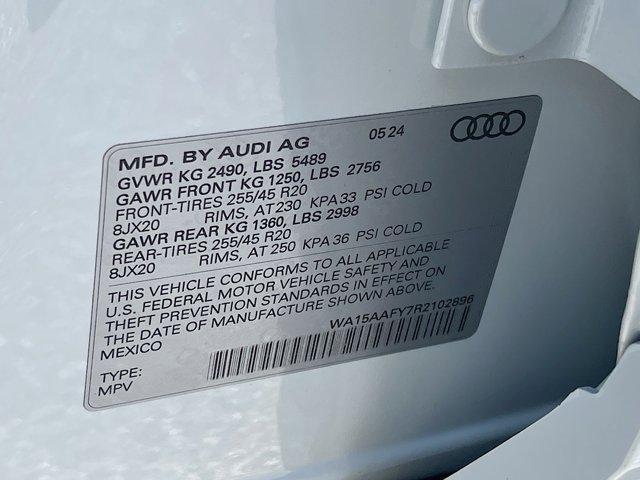 new 2024 Audi Q5 car, priced at $62,585