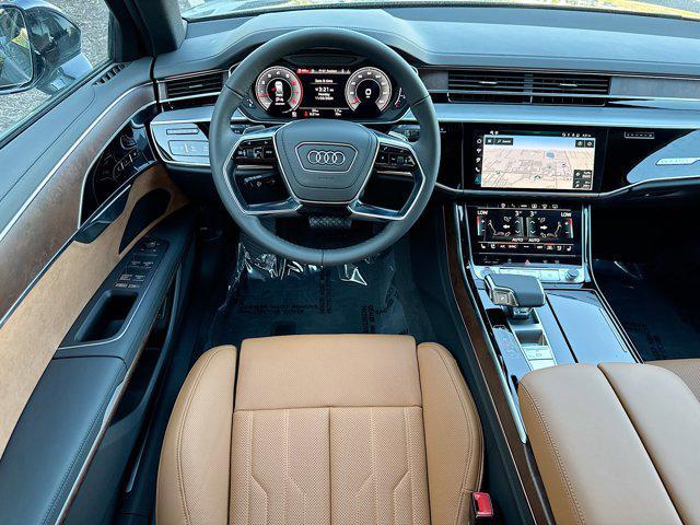 new 2025 Audi A8 car, priced at $106,975