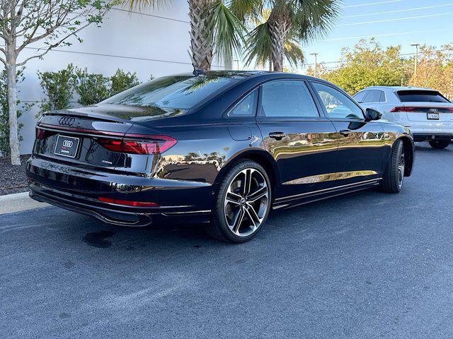 new 2025 Audi A8 car, priced at $106,975