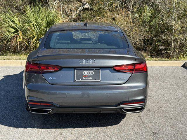 new 2025 Audi A5 Sportback car, priced at $52,575