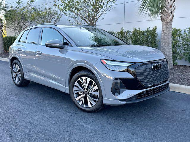 new 2025 Audi Q4 e-tron car, priced at $54,550