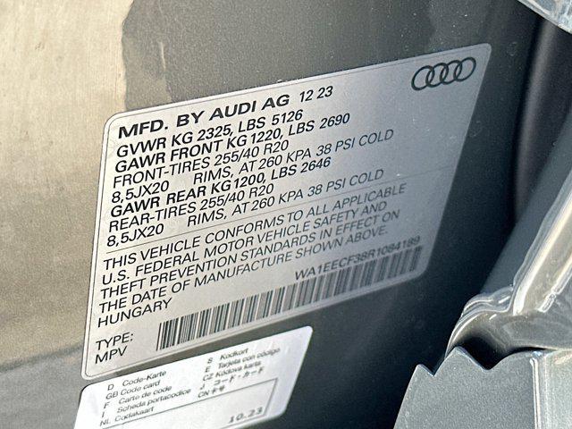 new 2024 Audi Q3 car, priced at $48,800