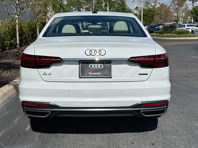 new 2025 Audi A4 car, priced at $46,140