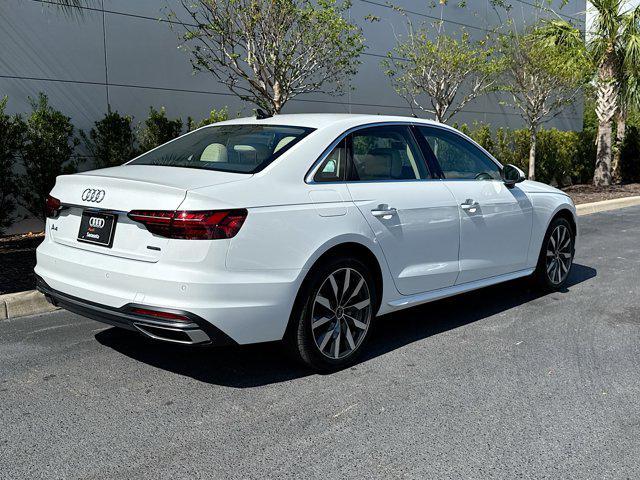 new 2025 Audi A4 car, priced at $46,140