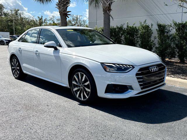 new 2025 Audi A4 car, priced at $46,140