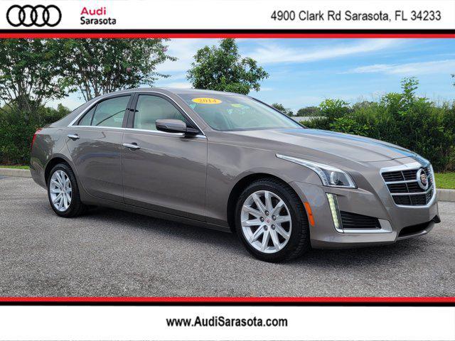 used 2014 Cadillac CTS car, priced at $16,588