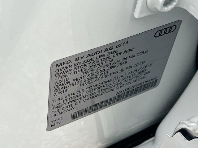 new 2024 Audi Q3 car, priced at $43,640