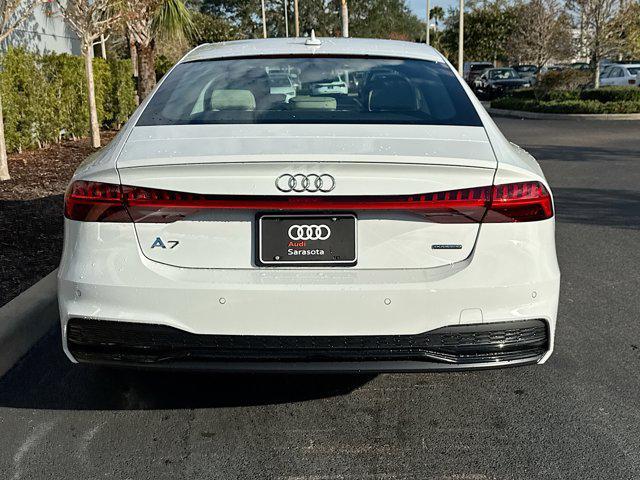 new 2025 Audi A7 car, priced at $89,815