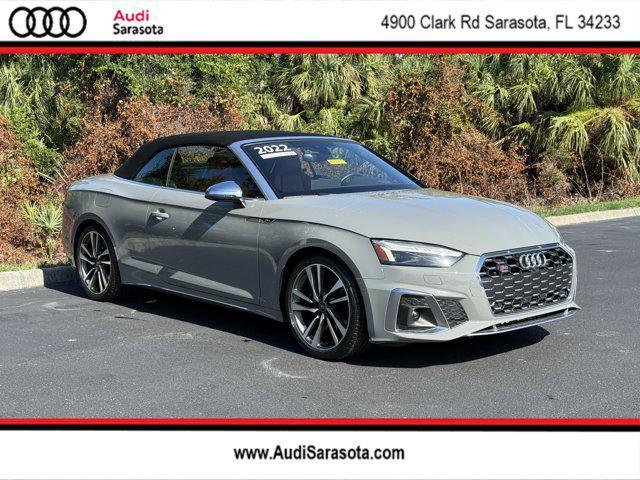 used 2022 Audi S5 car, priced at $54,795
