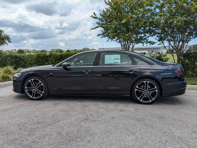 new 2025 Audi A8 car, priced at $106,755