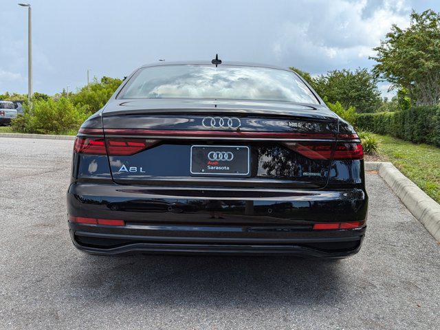 new 2025 Audi A8 car, priced at $106,755