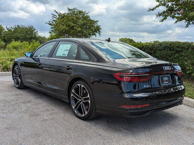 new 2025 Audi A8 car, priced at $106,755
