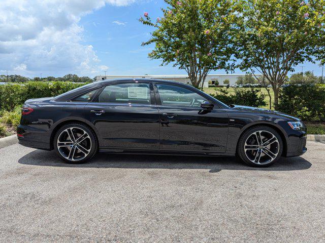 new 2025 Audi A8 car, priced at $106,755