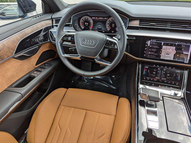 new 2025 Audi A8 car, priced at $106,755